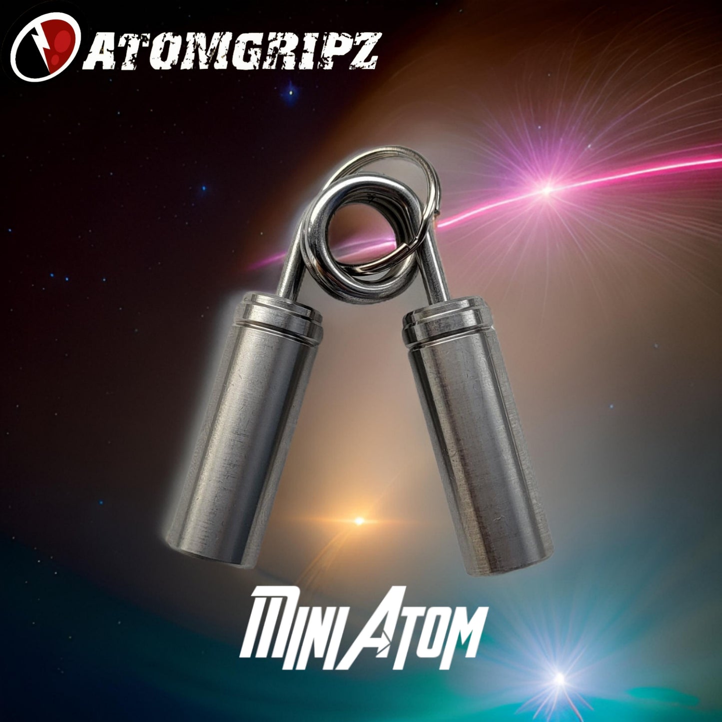 Mini Atom - Gun Metal Steel